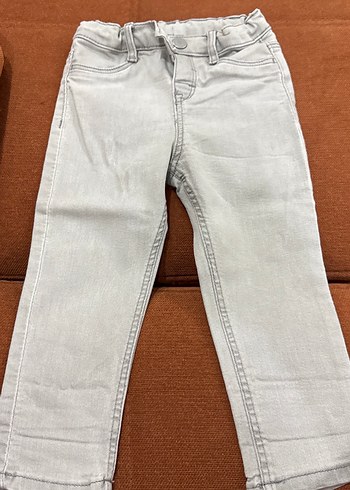 Gri Kız Denim Pantolon