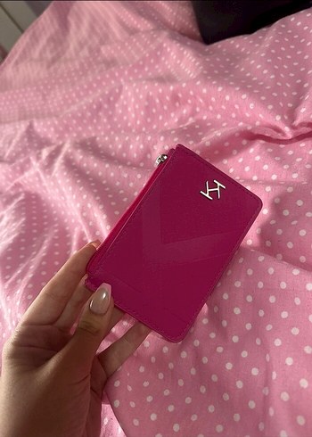 pembe kiko kartlık cüzdan