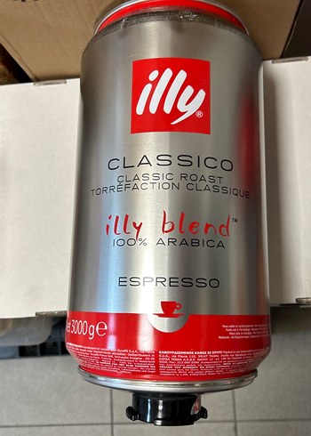Illy %100 Arabica Espresso çekirdek Kahve 3000g