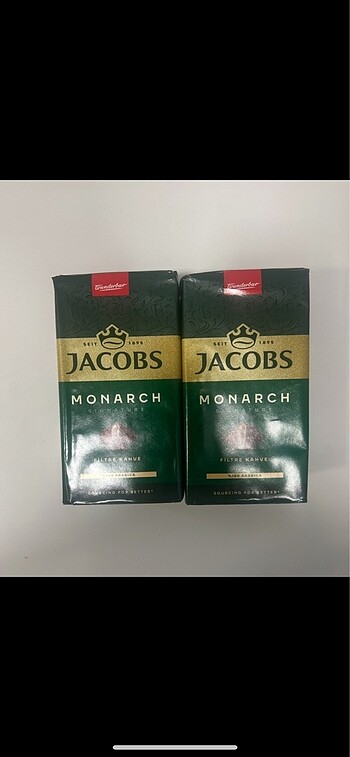 Jacobs öğütülmüş filtre kahvesi