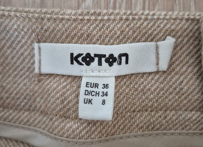 s Beden Koton Yünlü Casual Pantolon