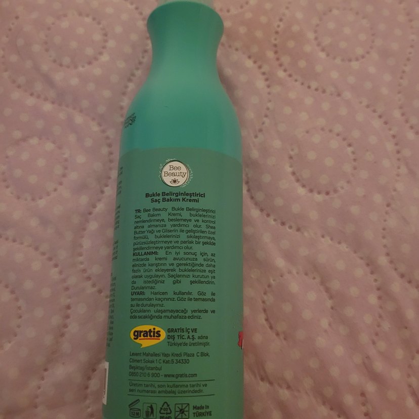 Bee Beauty Bukle Belirginleştirici Saç Bakım Kremi 300 ml - Görsel 3