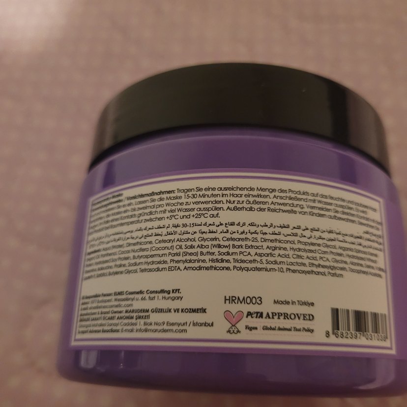 Maruderm Saç Onarıcı Maske 300 ml - Görsel 2