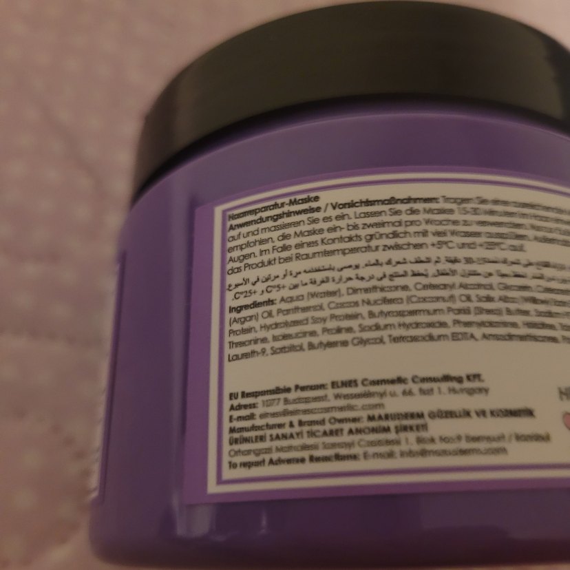 Maruderm Saç Onarıcı Maske 300 ml - Görsel 3