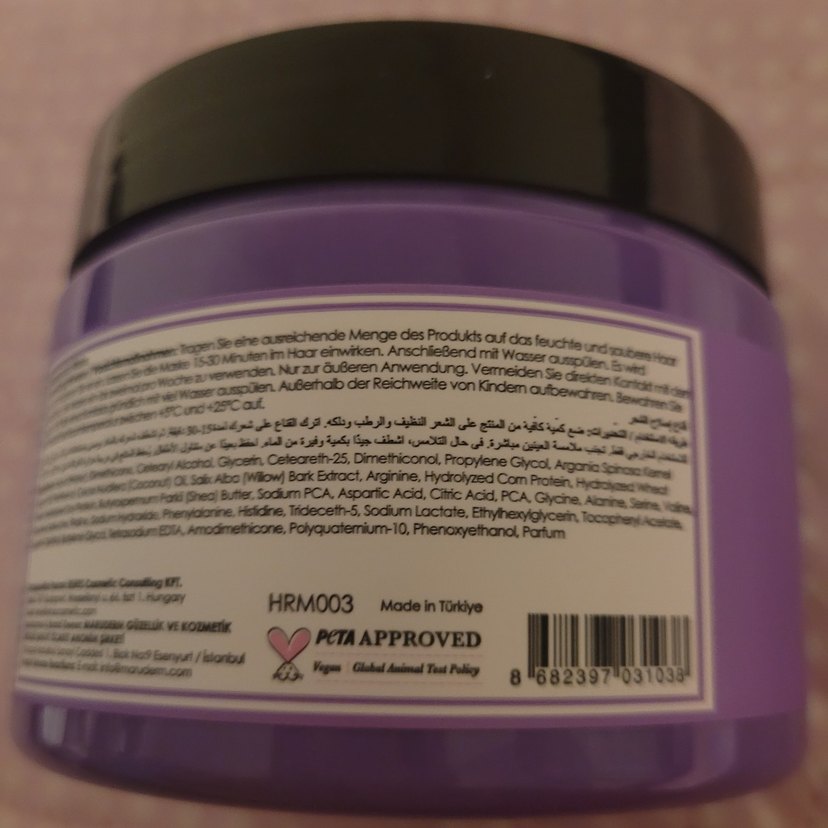 Maruderm Saç Onarıcı Maske 300 ml - Görsel 4