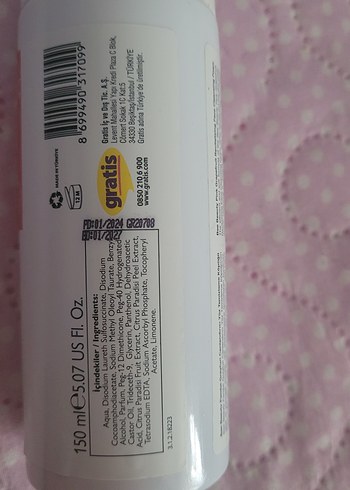 Bee Beauty Pembe Greyfurt Yüz Temizleme Köpüğü - Görsel 2