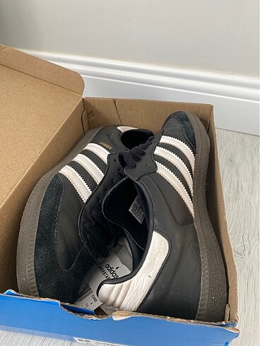 42 Beden siyah Renk Orijinal Adidas samba