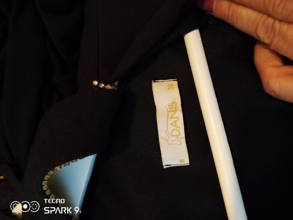 Siyah Midi V Yaka Kolsuz abiye Elbisesi - Görsel 2