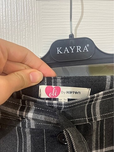 34 Beden siyah Renk Koton pantolon