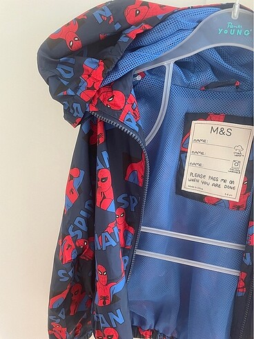 6 Yaş Beden lacivert Renk Yağmurluk Marks&Spencer
