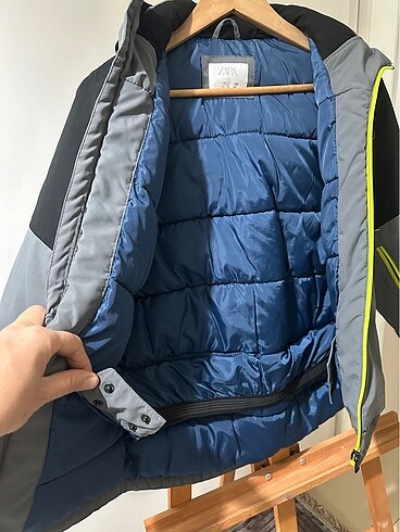 9 Yaş Beden gri Renk Zara Erkek Çocuk Mont 9-10 yaş