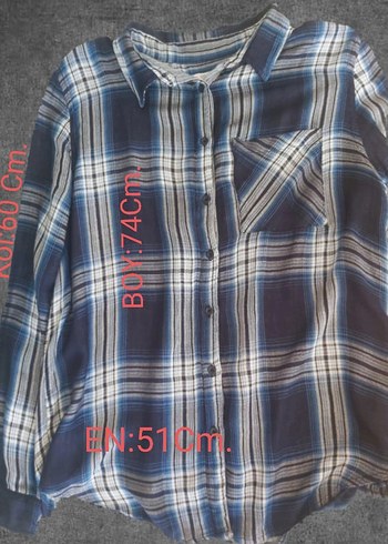 Colin's Ekoseli Mavi Gömlek - Görsel 5