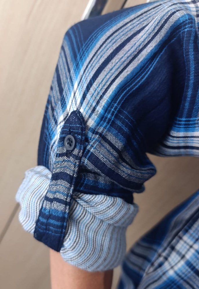 Colin's Ekoseli Mavi Gömlek - Görsel 3