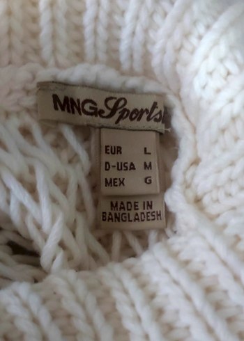 MNG Ajurlu Örgü Kazak - Görsel 3