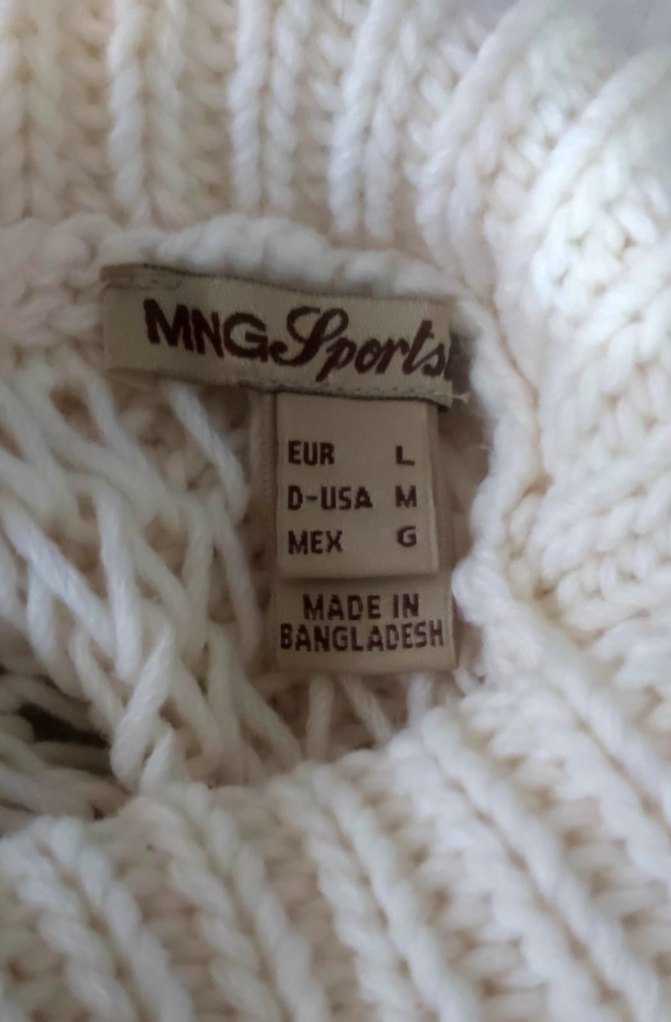 MNG Ajurlu Örgü Kazak - Görsel 3