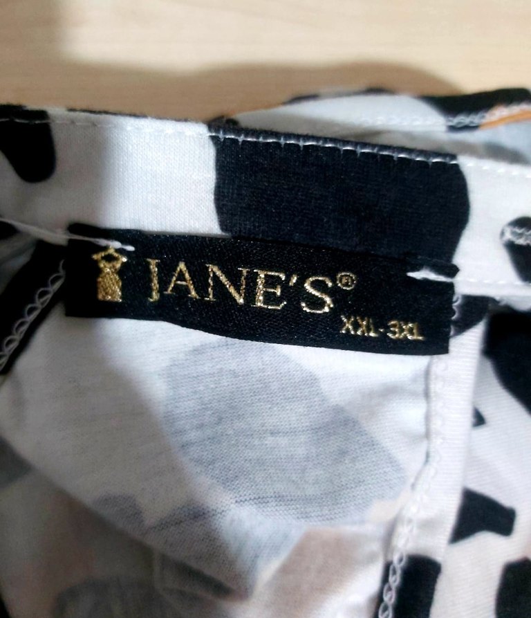 Gri Leopar Desenli Kadın Bluz - Görsel 3