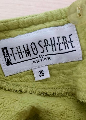 Aktar Günlük Yeşil Elbise - Görsel 3