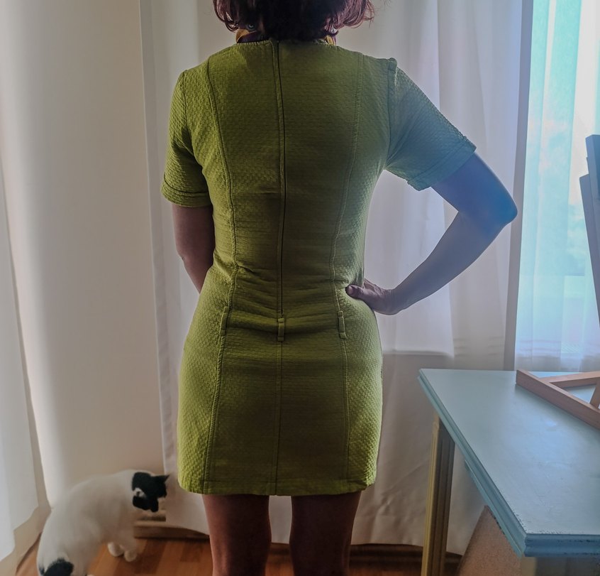 Aktar Günlük Yeşil Elbise - Görsel 2