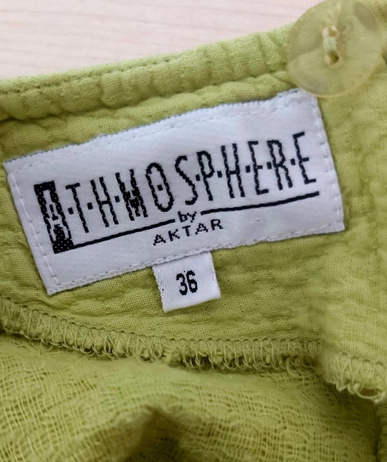 Aktar Günlük Yeşil Elbise - Görsel 3