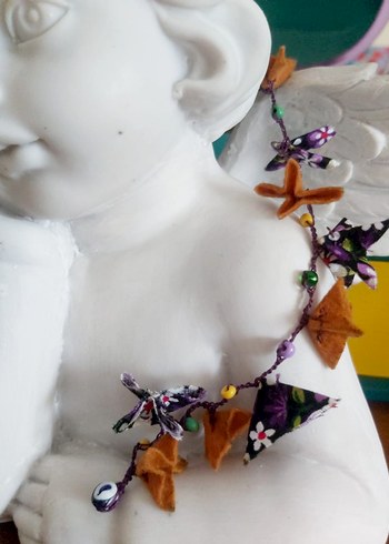 Çiçek Desenli Halhal - Görsel 5