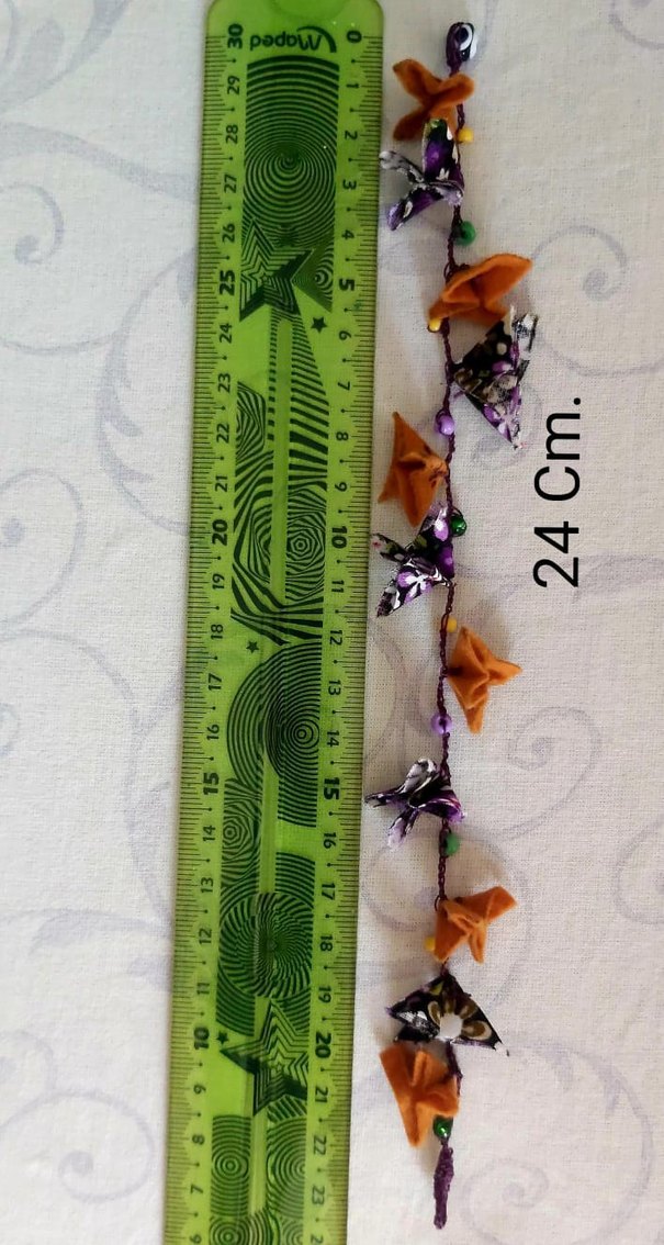 Çiçek Desenli Halhal - Görsel 3