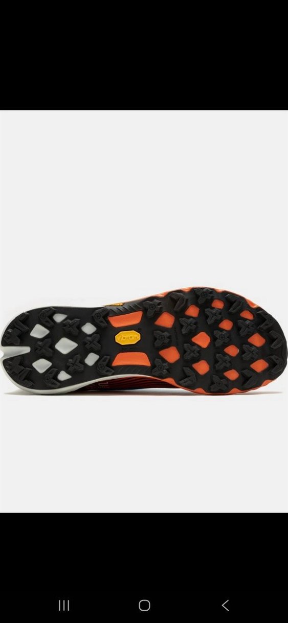 Merrell Turuncu-Turkuaz Bağcıklı Erkek Spor Koşu Ayakkabı - Görsel 5