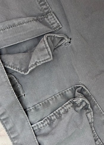 Gri kargo pantolon - Görsel 3