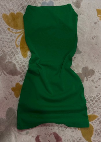 Yeşil Mini elbise
