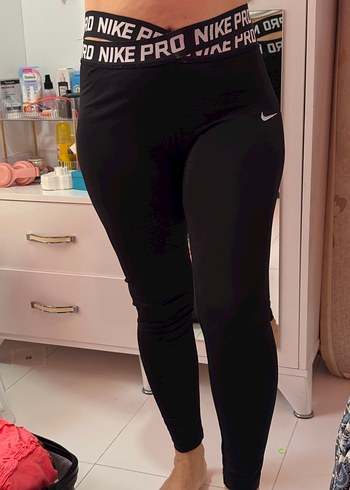 Nike Pro Siyah Elastik Spor Tayt