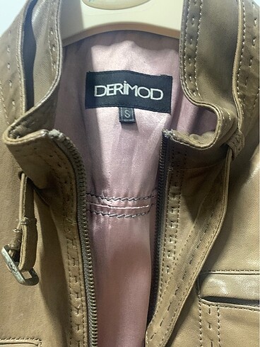 s Beden camel Renk y2k vintage deri ceket derimod