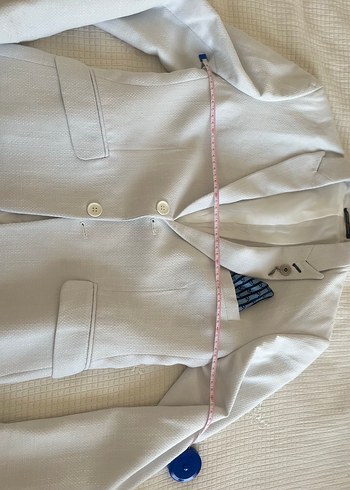 Buz mavisi Erkek Regular Fit Ceket - Görsel 6