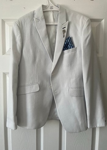 Buz mavisi Erkek Regular Fit Ceket - Görsel 2