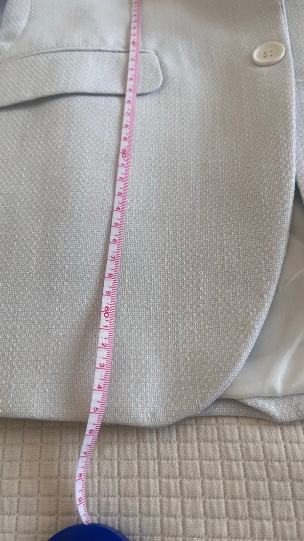 Buz mavisi Erkek Regular Fit Ceket - Görsel 5