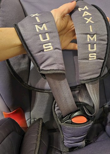 Koyu Mor Çocuk Araba Koltuğu - Görsel 5