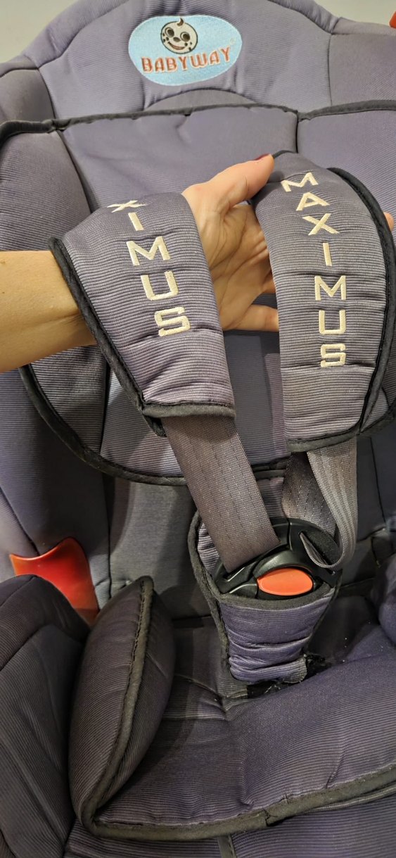 Koyu Mor Çocuk Araba Koltuğu - Görsel 5