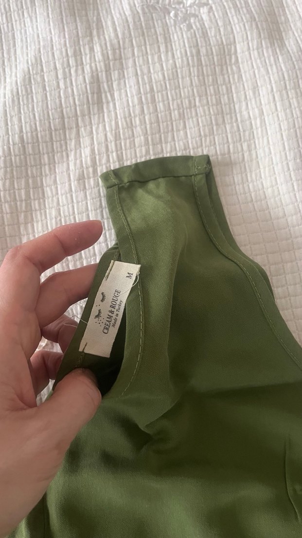 Haki yeşil tulum - Görsel 2