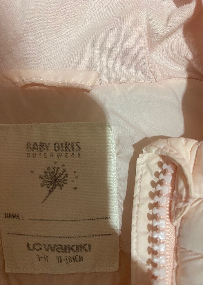 3/4 yaş yelek lcw marka - Görsel 2