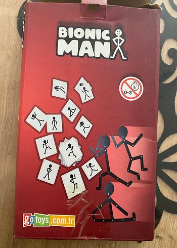 Siyah Hareketli Eğitim Oyuncak Figürü - Görsel 6