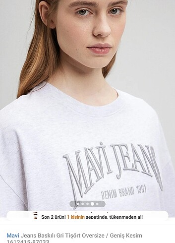 mavi jean tişört 