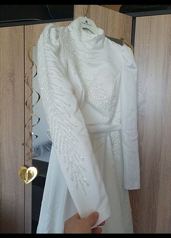 Tesettür nikah elbisesi - Görsel 2