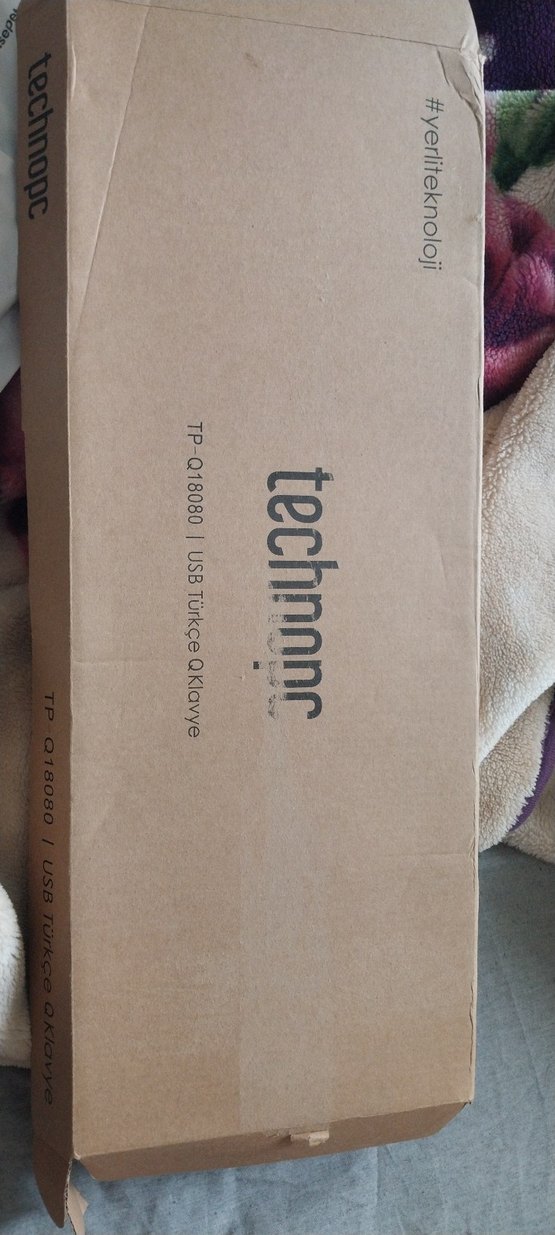 Siyah Kablolu Teknopc Klavye - Görsel 4