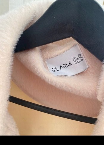 Bej Düğmeli Kadın Midi Ceket - Görsel 2