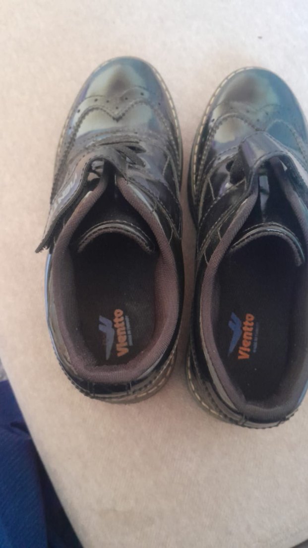 Erkek Çocuk Siyah Cırtlı Özel Ayakkabı - Görsel 3