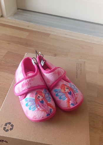 Pembe Kız Çocuk Kaydırmaz panduf - Görsel 2