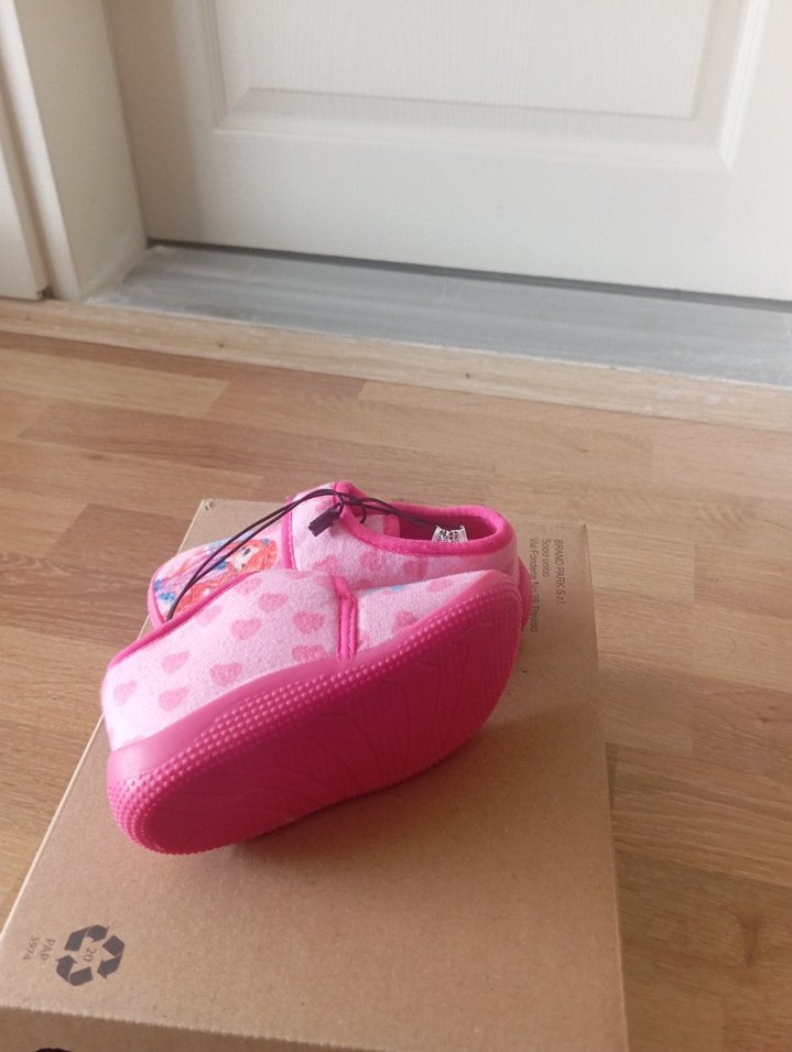 Pembe Kız Çocuk Kaydırmaz panduf - Görsel 3