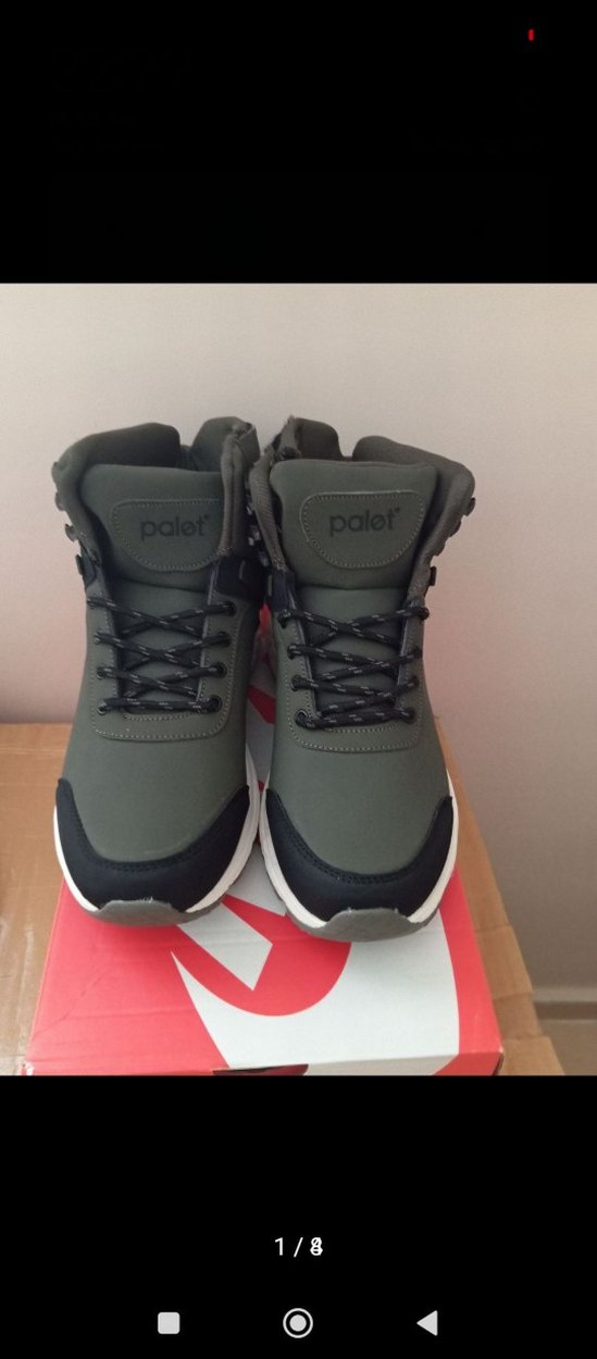 Gri Bağcıklı Erkek bot - Görsel 2