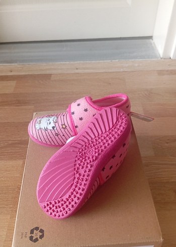 Kız Çocuk Pembe Sıcak tutan panduf - Görsel 4