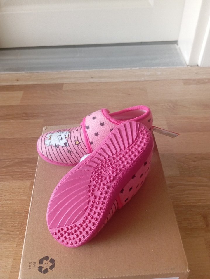 Kız Çocuk Pembe Sıcak tutan panduf - Görsel 4