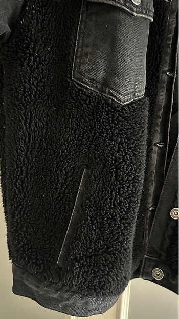 Siyah kot ceket - Görsel 3