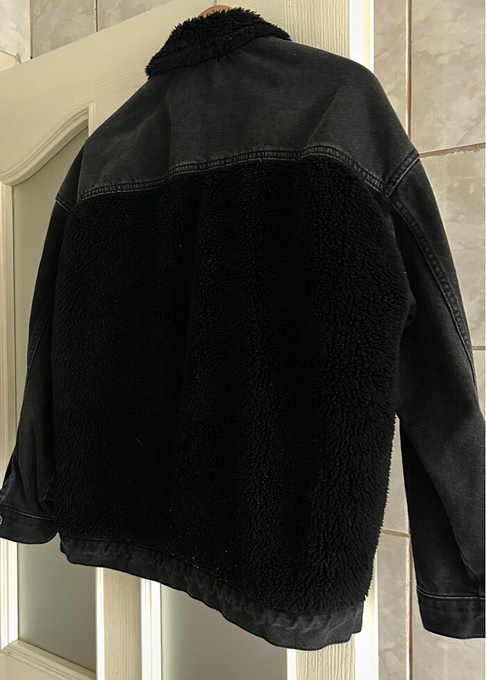 Siyah kot ceket - Görsel 2